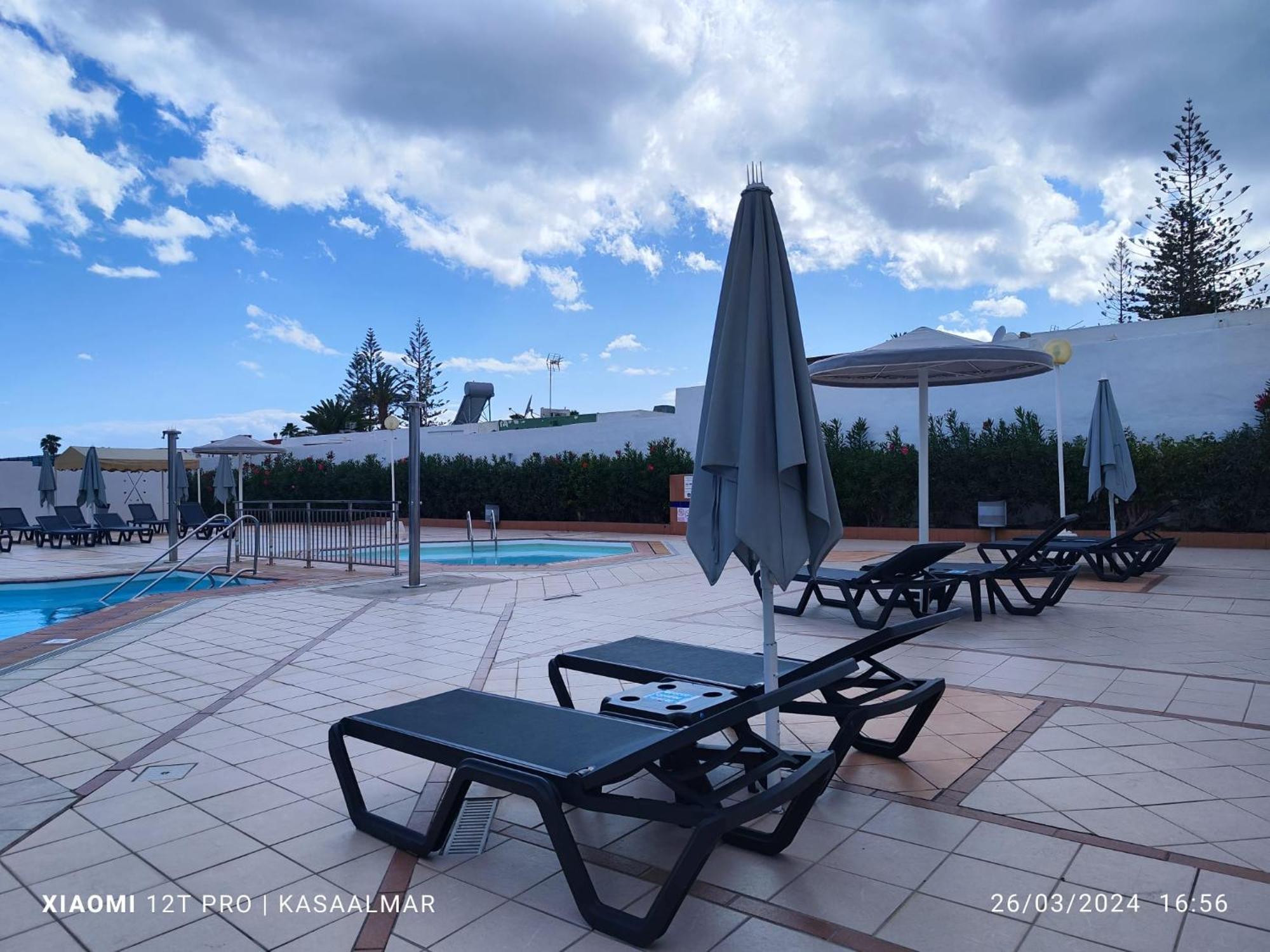 Barbados Playa Del Ingles Apartamento San Bartolomé Dış mekan fotoğraf
