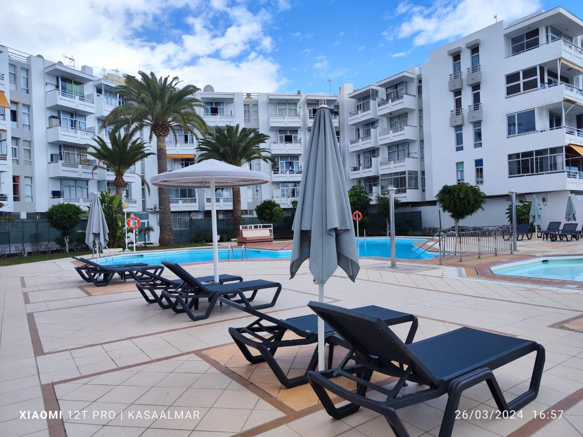 Barbados Playa Del Ingles Apartamento San Bartolomé Dış mekan fotoğraf