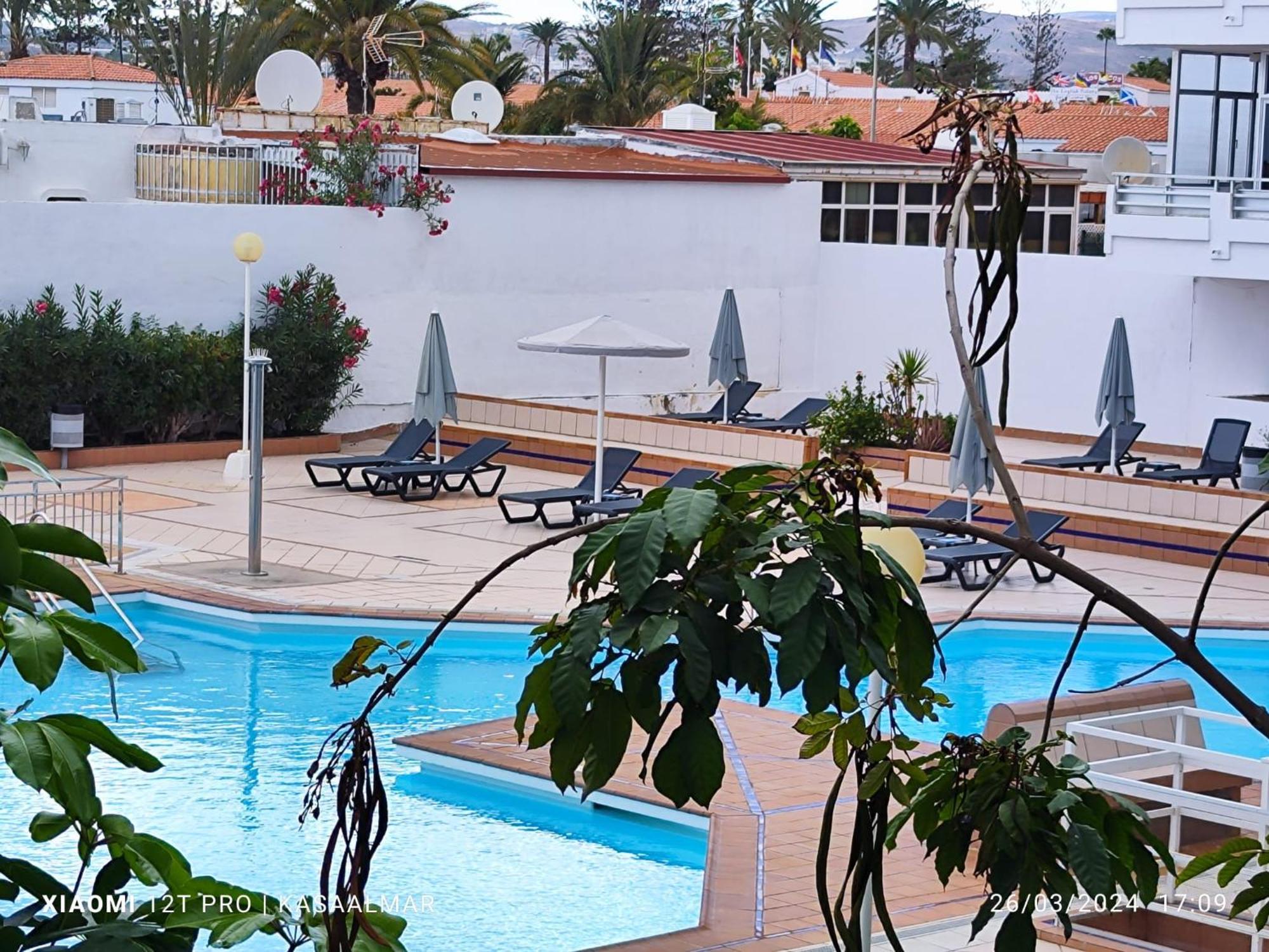 Barbados Playa Del Ingles Apartamento San Bartolomé Dış mekan fotoğraf