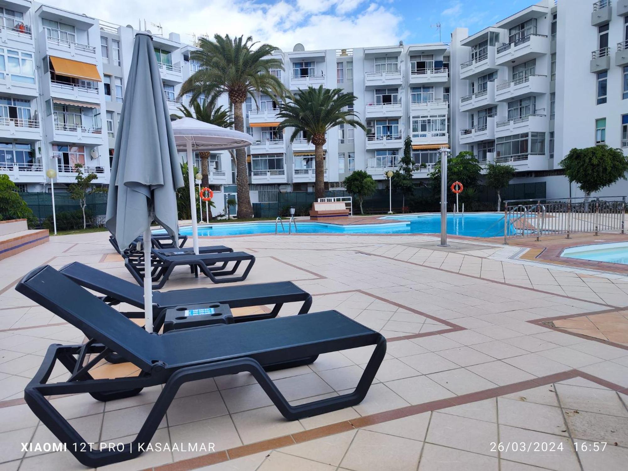 Barbados Playa Del Ingles Apartamento San Bartolomé Dış mekan fotoğraf