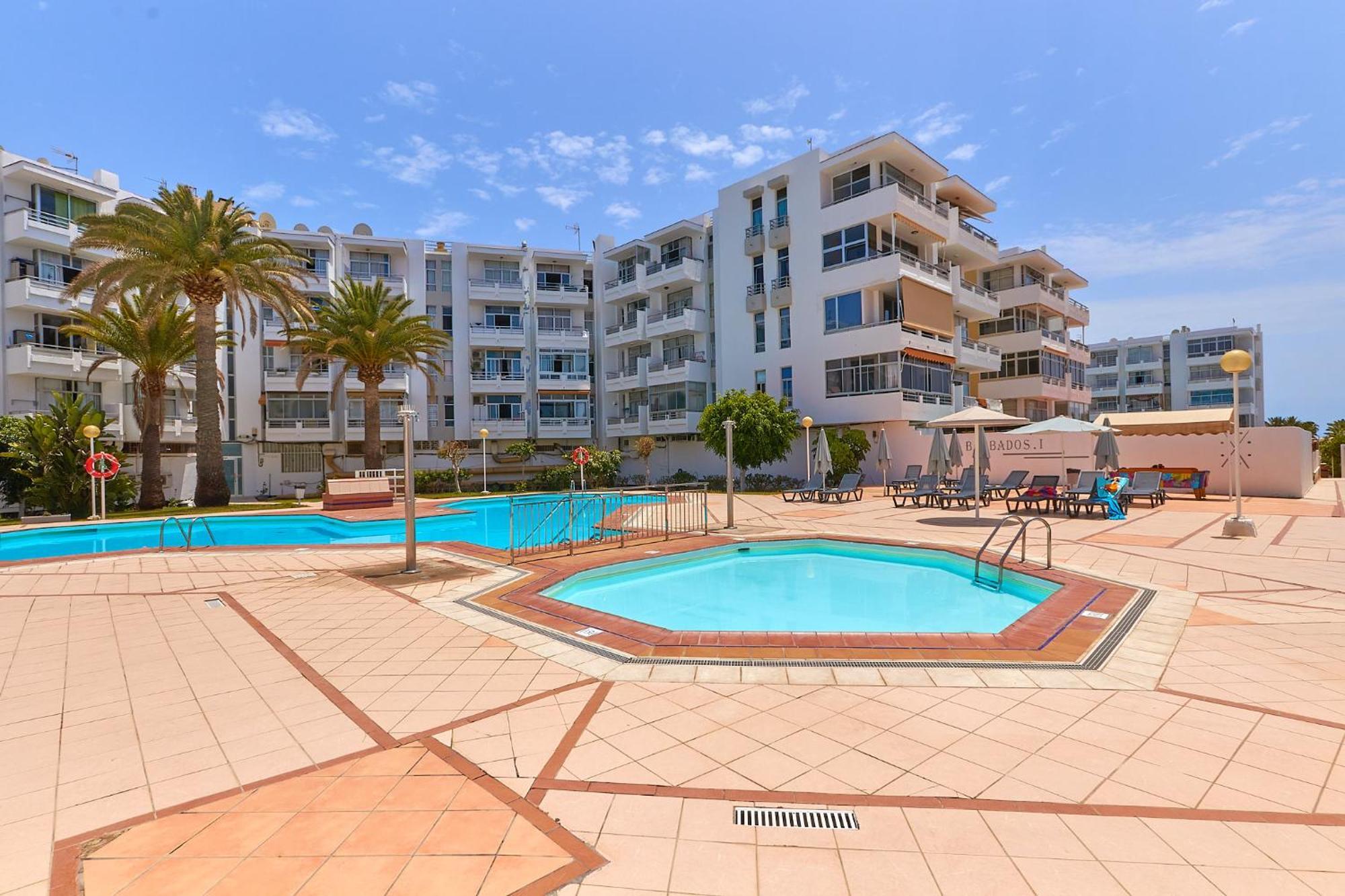 Barbados Playa Del Ingles Apartamento San Bartolomé Dış mekan fotoğraf