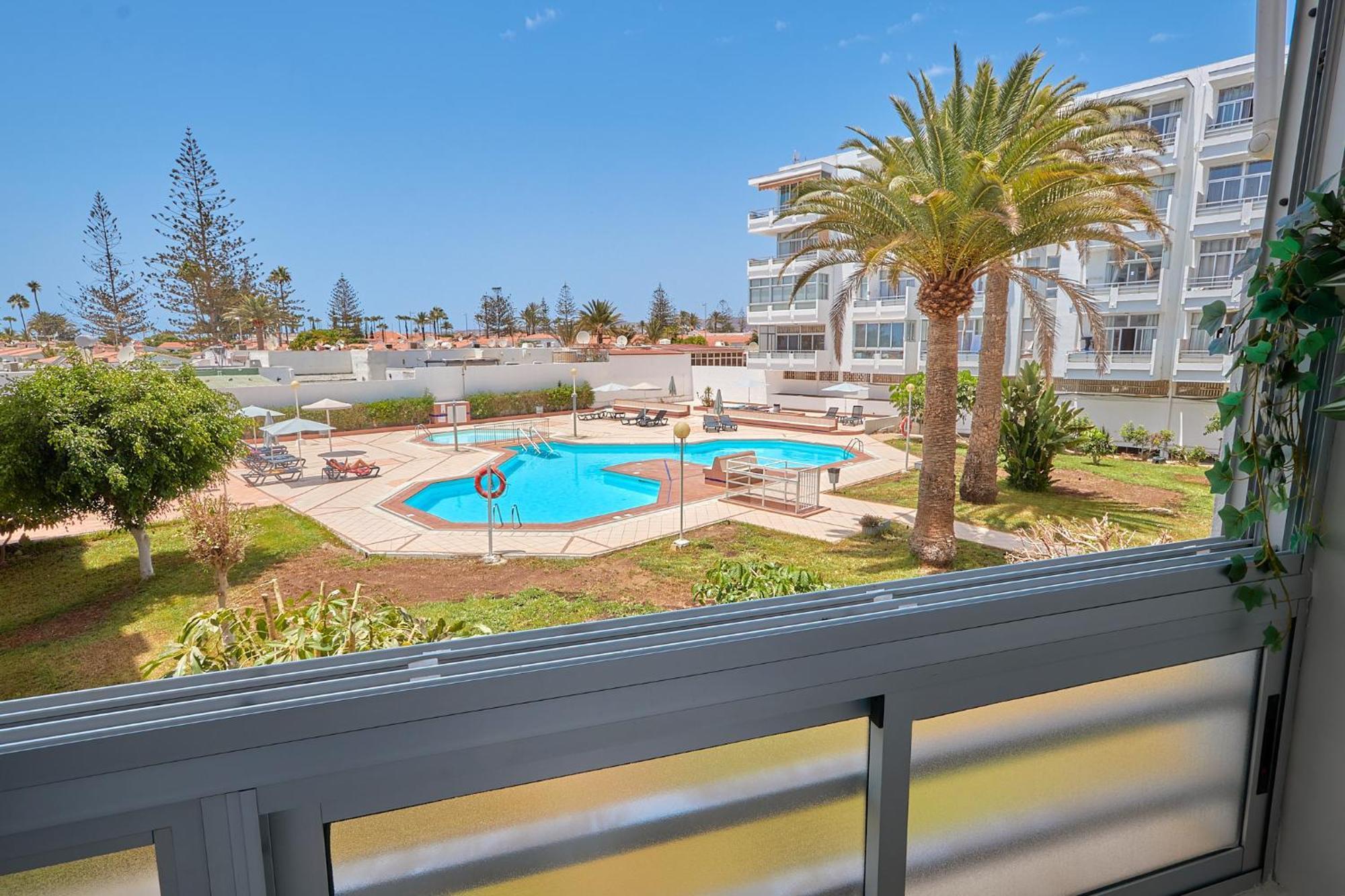 Barbados Playa Del Ingles Apartamento San Bartolomé Dış mekan fotoğraf