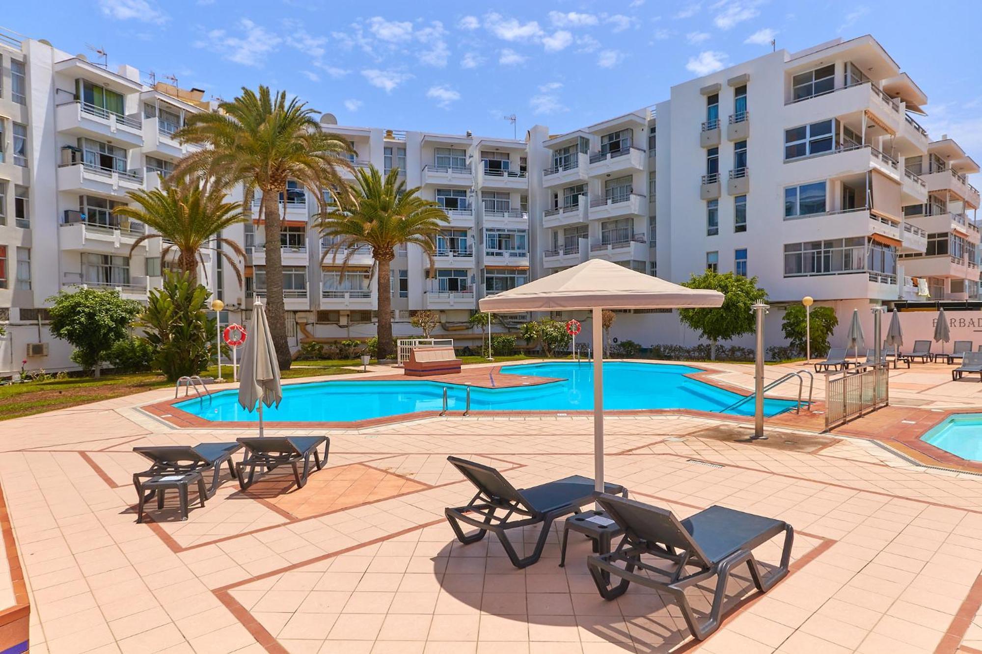 Barbados Playa Del Ingles Apartamento San Bartolomé Dış mekan fotoğraf