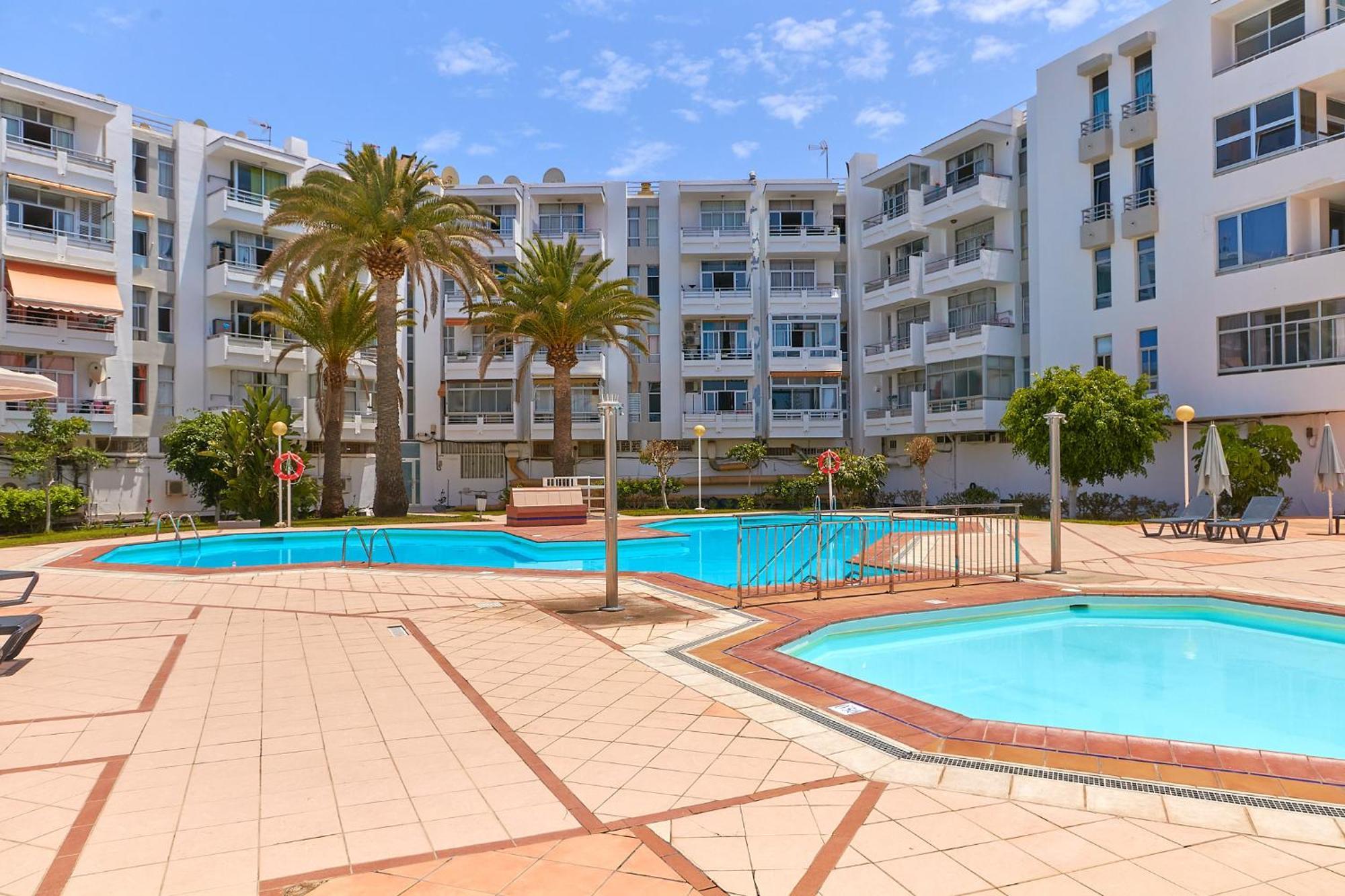 Barbados Playa Del Ingles Apartamento San Bartolomé Dış mekan fotoğraf